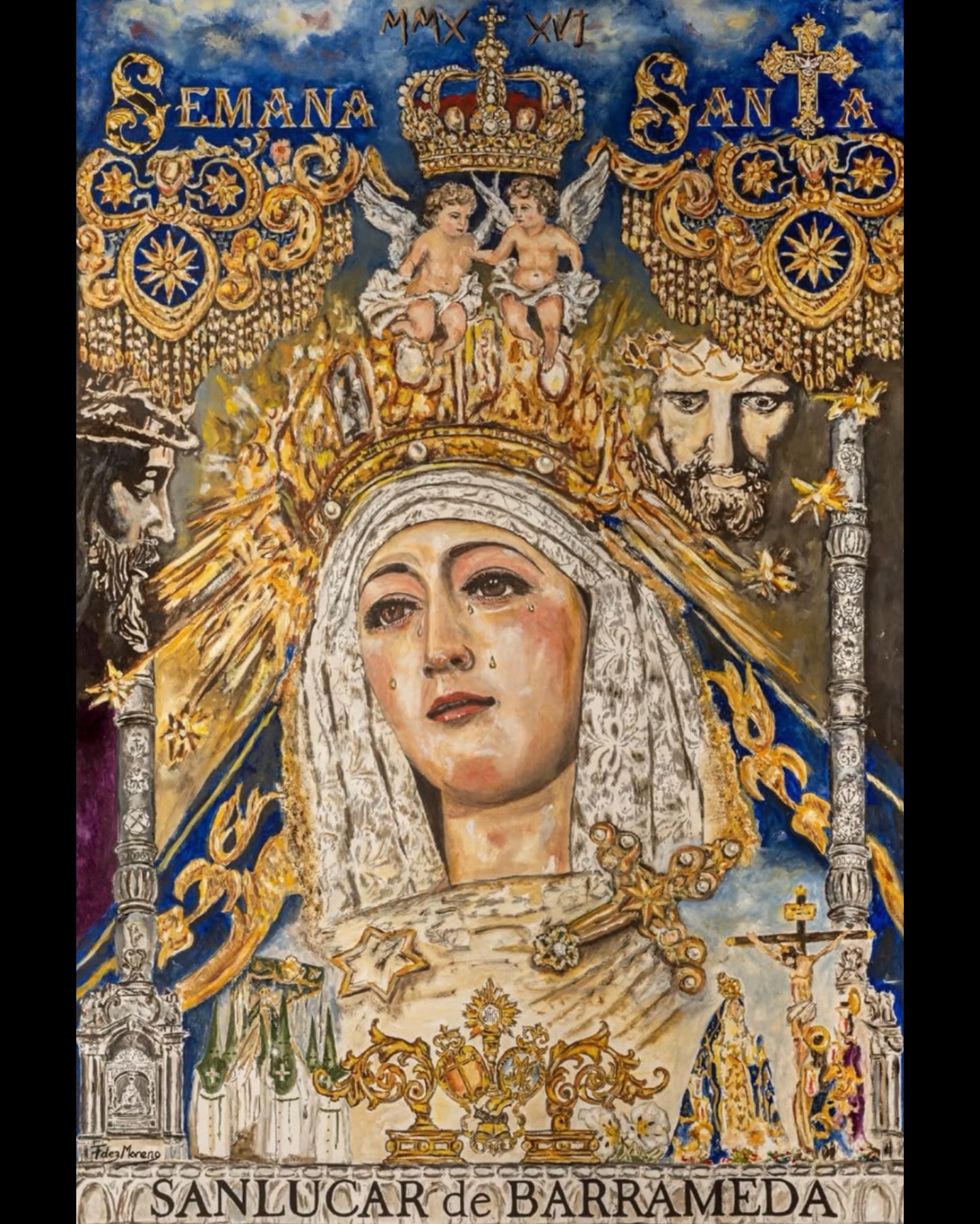 itinerarios de semana santa en sanlucar de barrameda