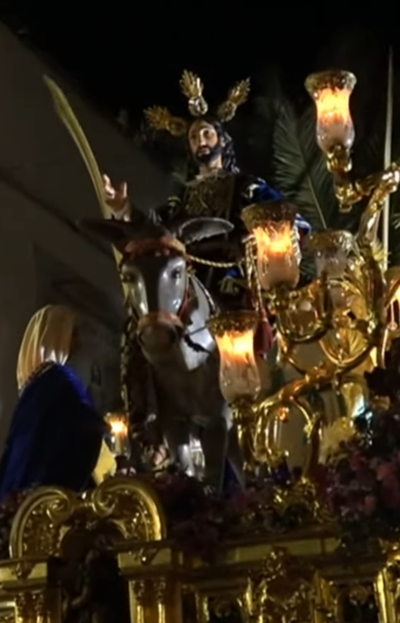 Paso de Misterio de la Sagrada Entrada en Jerusalén